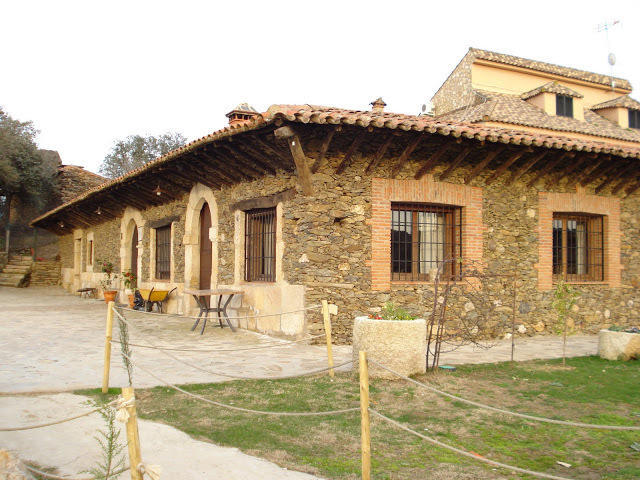 Hôtel Complejo Rural El Prado à Logrosán Extérieur photo